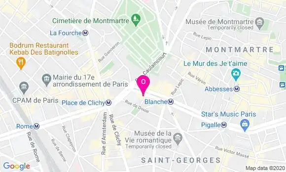 Localisation Carolyne Francois Guinaud