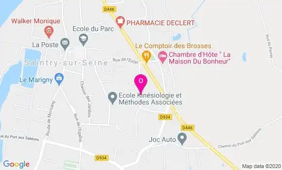 Localisation Marie France Castor Nauguet