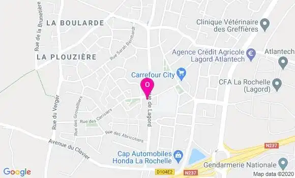 Localisation Martine Vallet Palous