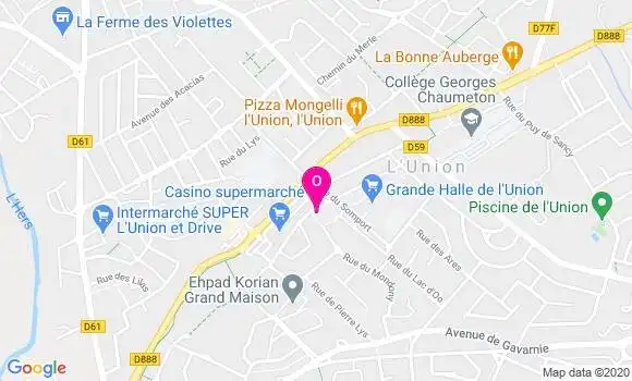 Localisation Cendrine Soulie
