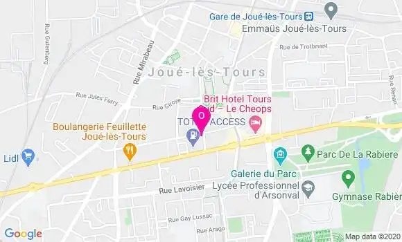 Localisation Segolene Cioli