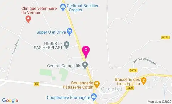 Localisation Floriane Thomas