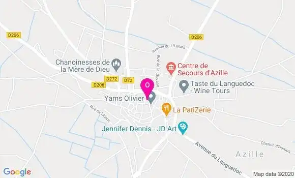 Localisation Catherine Faucqueur