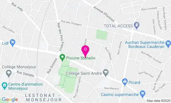 Localisation Anne Chanalet