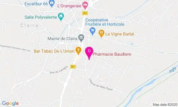 Localisation Coline Perrin