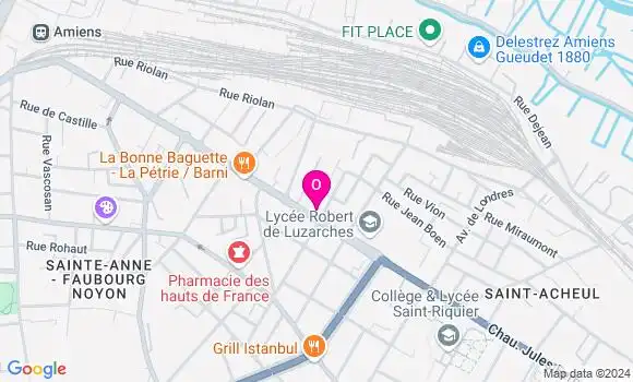 Localisation Marie France Thuillier
