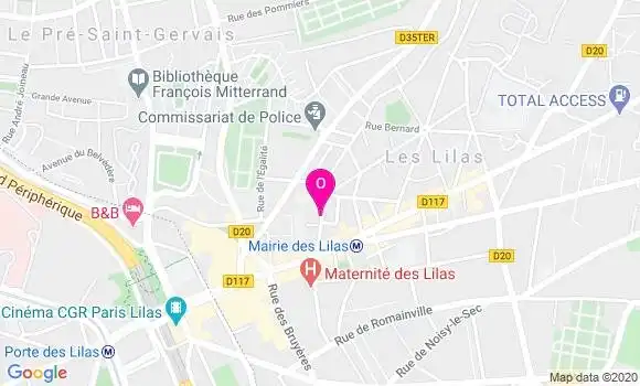 Localisation Catherine Cohen Zardi