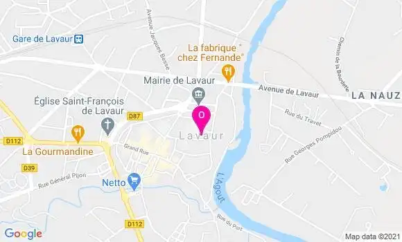 Localisation Lucile Marcal Villeneuve