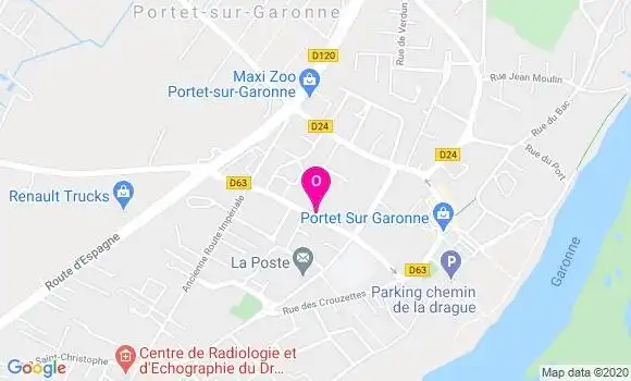 Localisation Sarah Negre