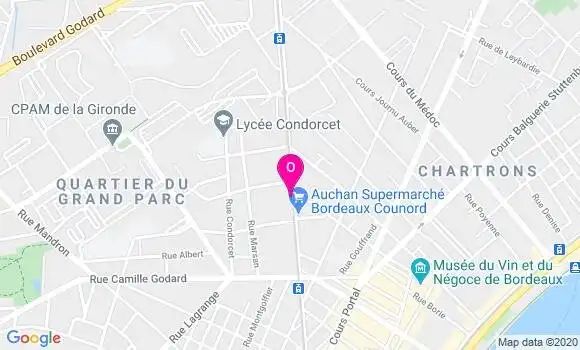 Localisation Berangere Foucher