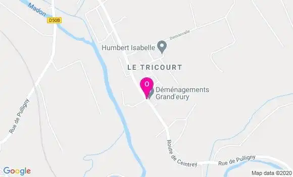 Localisation Claire Huin