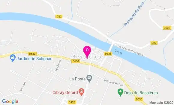 Localisation Isabelle Nivelet