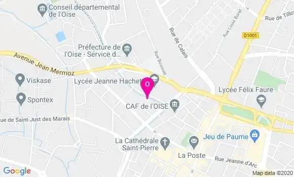 Localisation Lucie Delamarre