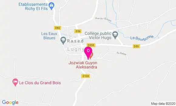Localisation Mylene Broyer