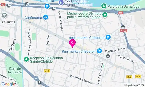 Localisation Gladys Beunot