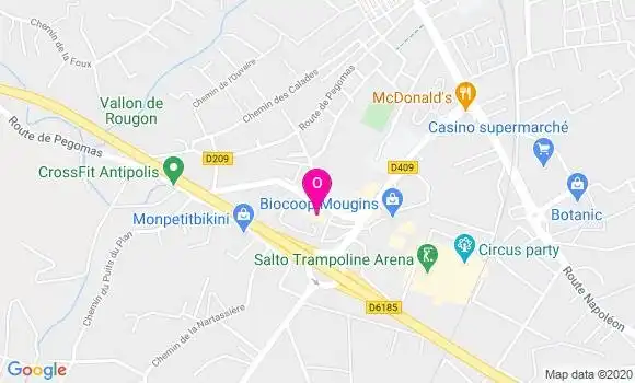 Localisation Laetitia Billon Grand