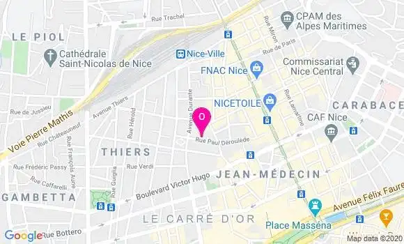 Localisation Amandine Mazenc