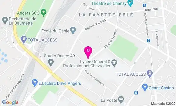 Localisation Delphine Chevillard