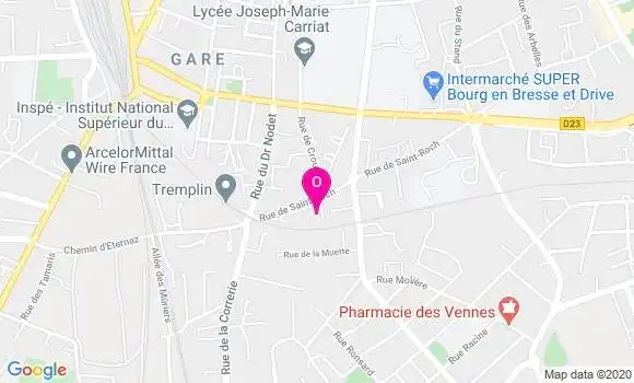 Localisation Dorothee Lecointre