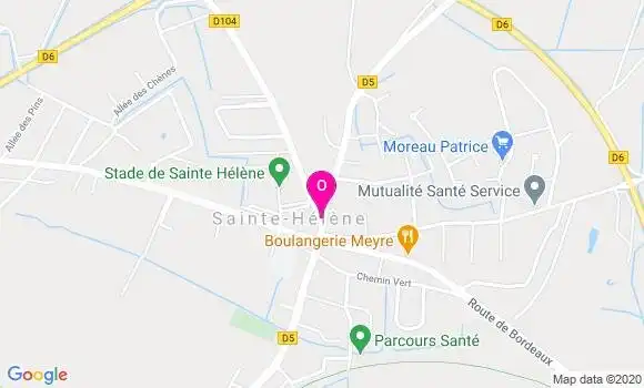 Localisation Claire Saugnac