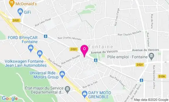 Localisation Isabelle Le Gal Redon