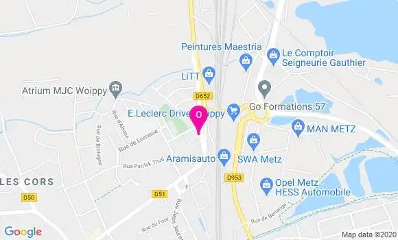 Localisation Ghislaine Bastien