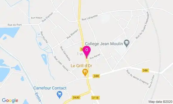 Localisation Chloe Bourdon