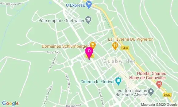Localisation Audrey Elles