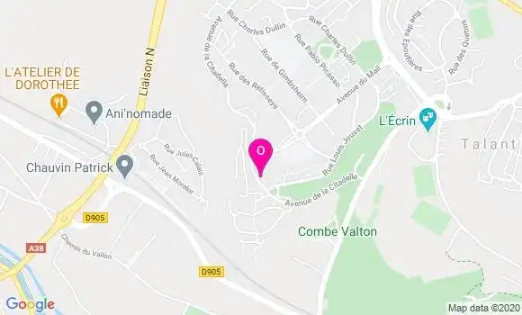 Localisation Elsa Bouhet