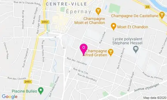 Localisation Johanne Bertrand