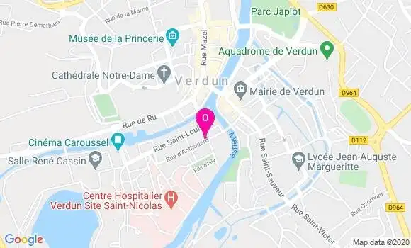 Localisation Sophie Gauny