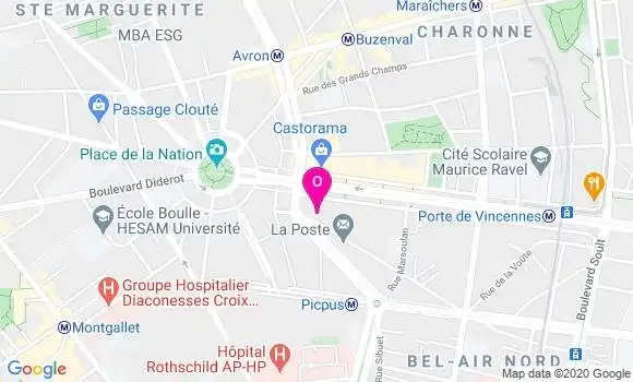 Localisation Pauline Carrouge