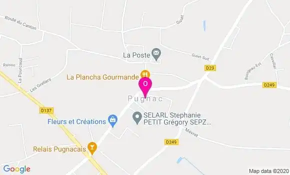 Localisation Eugenie Fedou