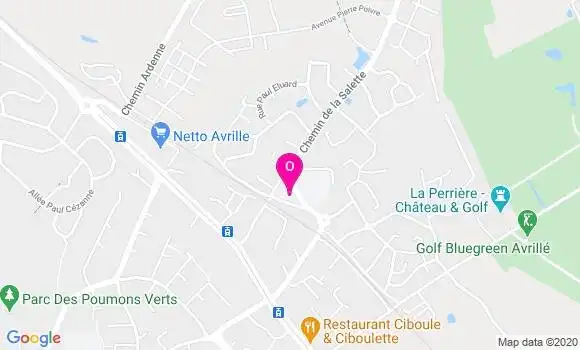 Localisation Elise Brossier