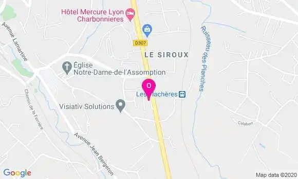 Localisation Anne Touvet