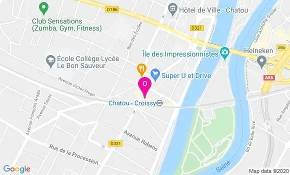Localisation Amelie Mercier