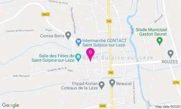 Localisation Elisabeth Robart