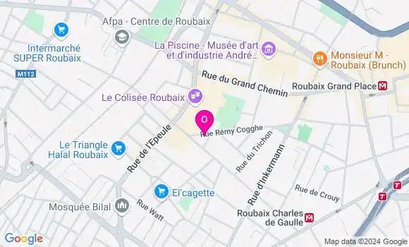 Localisation Coralie Grimault