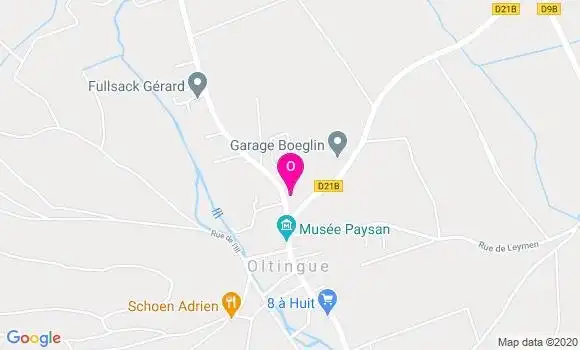 Localisation Marie Beatrice Francois