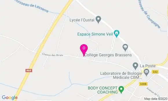 Localisation Marie Haue Gerard