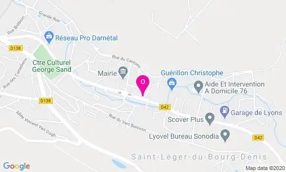 Localisation Aurore Malinet