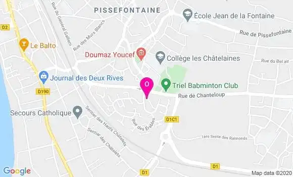 Localisation Caroline Deverre