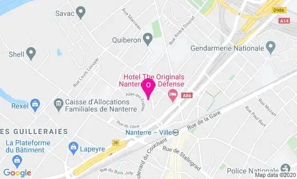 Localisation Sandrine Thibaudeau