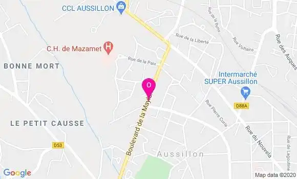 Localisation Marie Francois Baccou