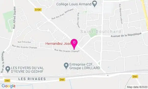 Localisation Veronique Delourmel