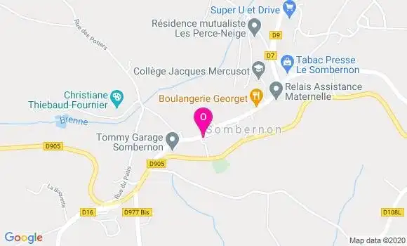 Localisation Karinne Maguet