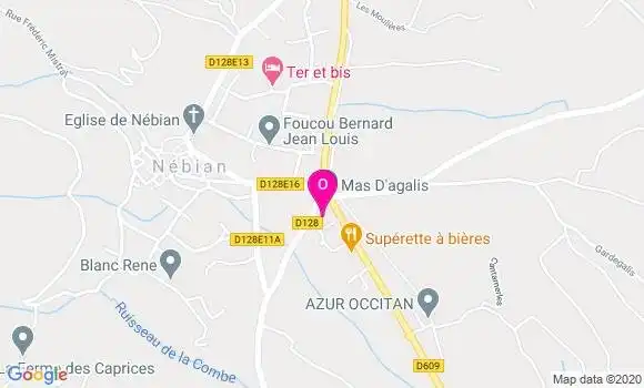 Localisation Karine Sallaber Favier