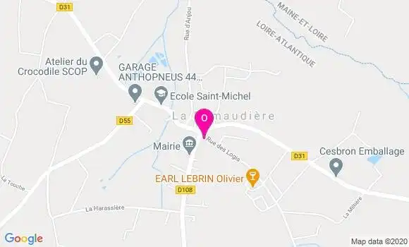 Localisation Marine Danguy Des Deserts