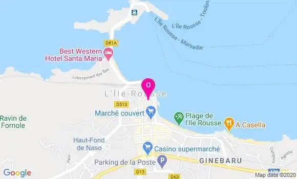 Localisation Isabelle Susini
