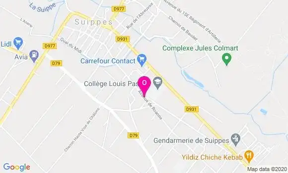 Localisation Frederique Gathy